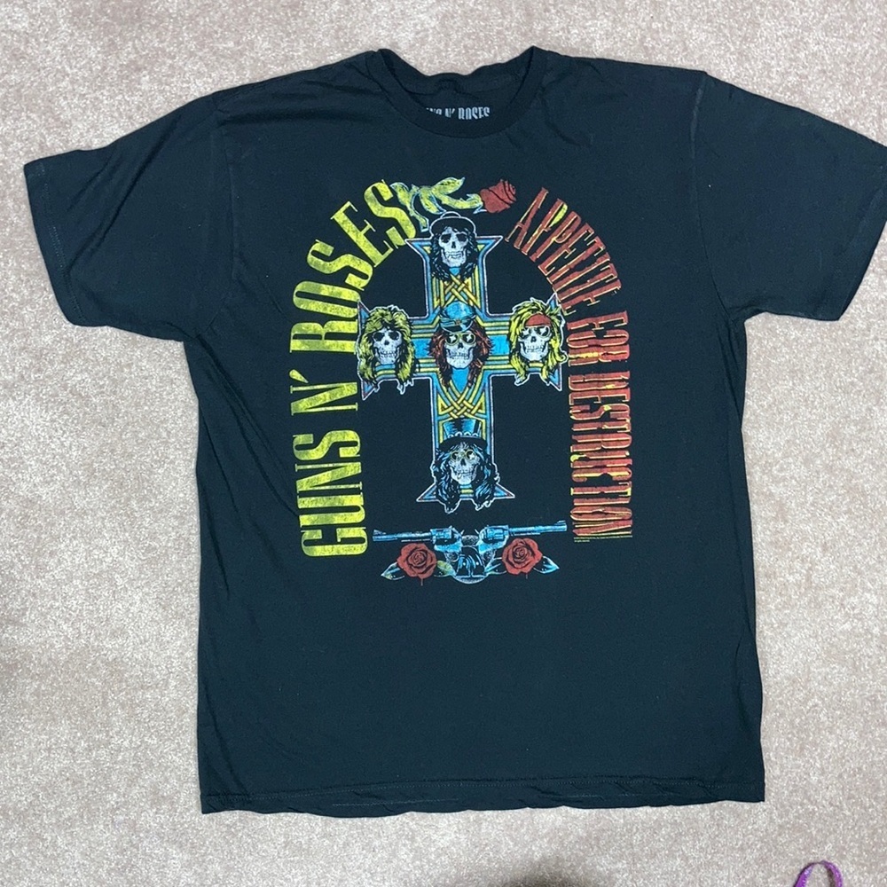 Guns N’ Roses xxl black tee